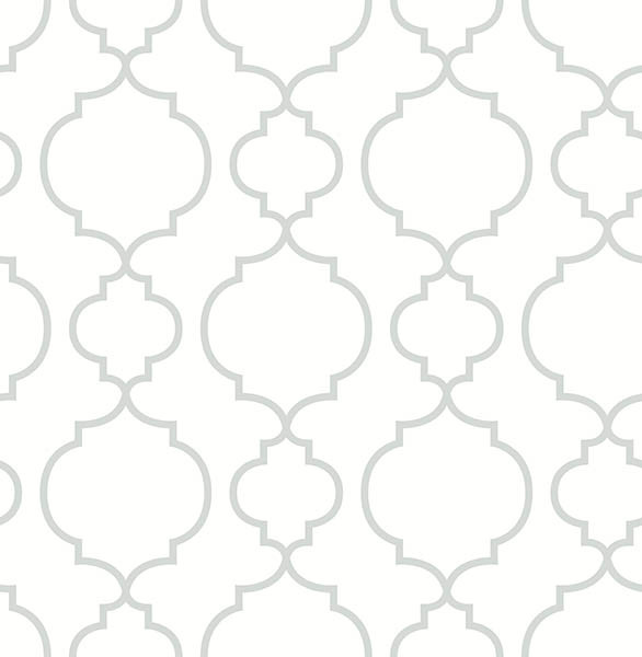 Modern Quatrefoil Wallpaper - Transitional - Wallpaper - by American