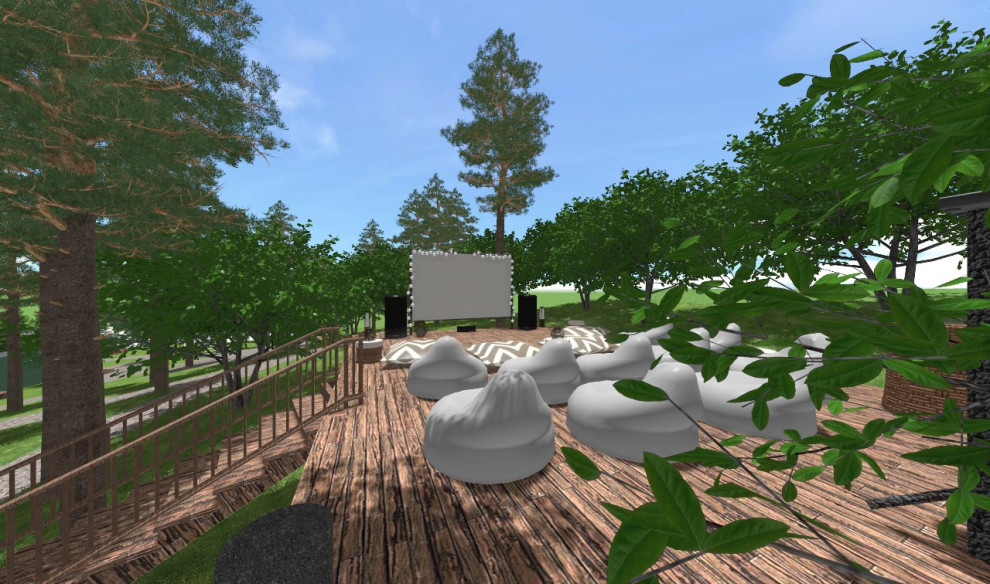 Территория мотеля