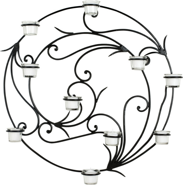 Tea Light Wall Decor Mediterranean Wall Sconces by HedgeApple Houzz