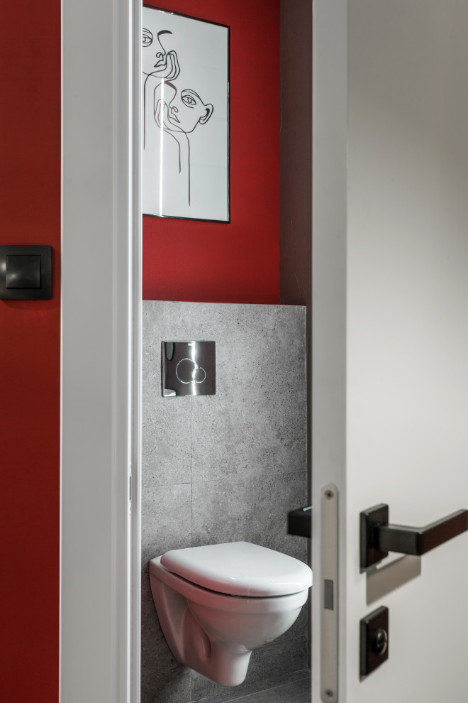 Фрагмент санузла в кофейне