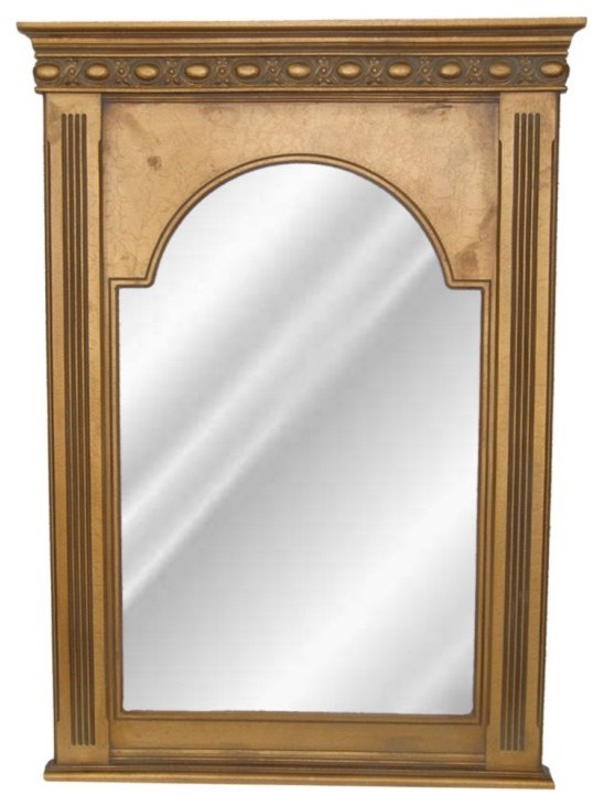 Hickory Manor House Beaded Dart Wall Mirror - 30.75W x 43.5H in. Multicolor - HM