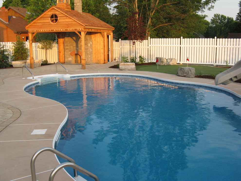 Residental, Inground Pools Pool Toronto by R.C.F. POOLS Houzz