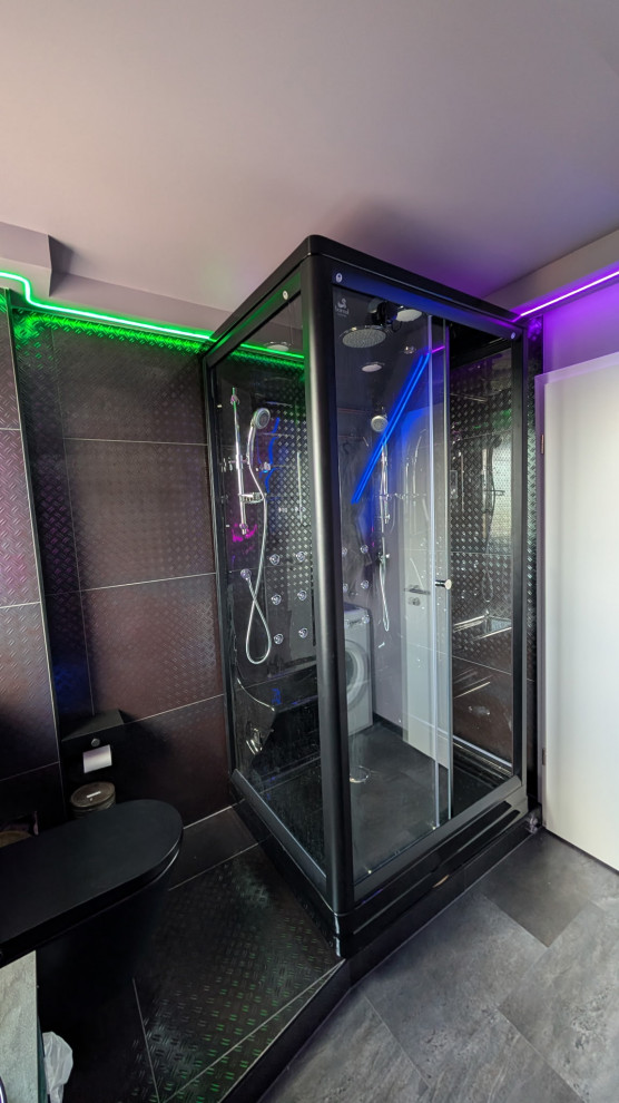 Salle de bain CYBER punk