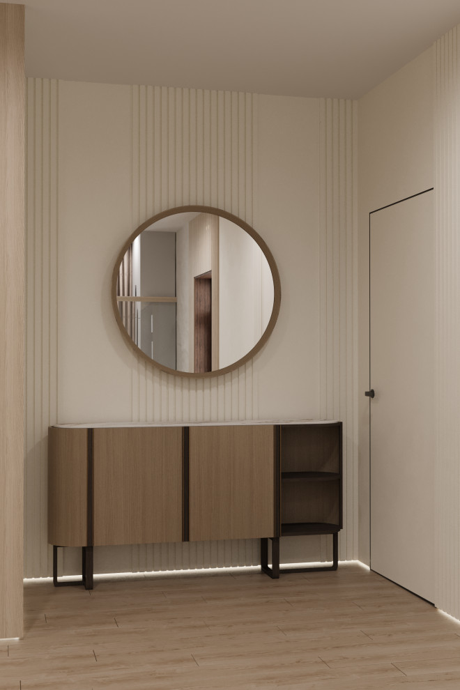 3 этаж частного жилого дома. Холл. Лестница