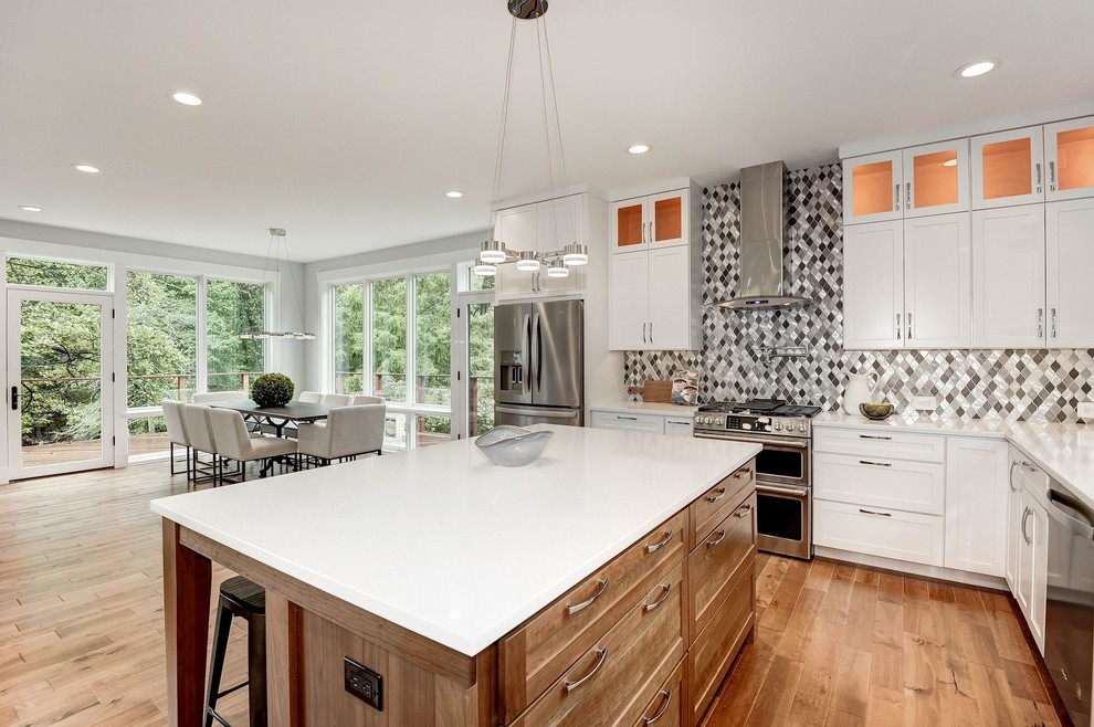 Kitchen - transitional kitchen idea in DC Metro