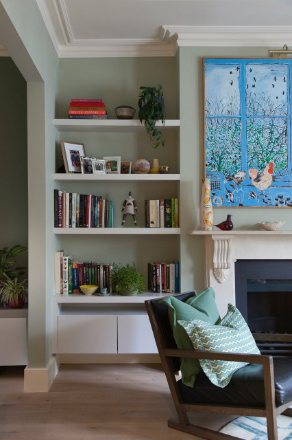 W12 - Greenside Road, Shepherds Bush eclectic-living-room