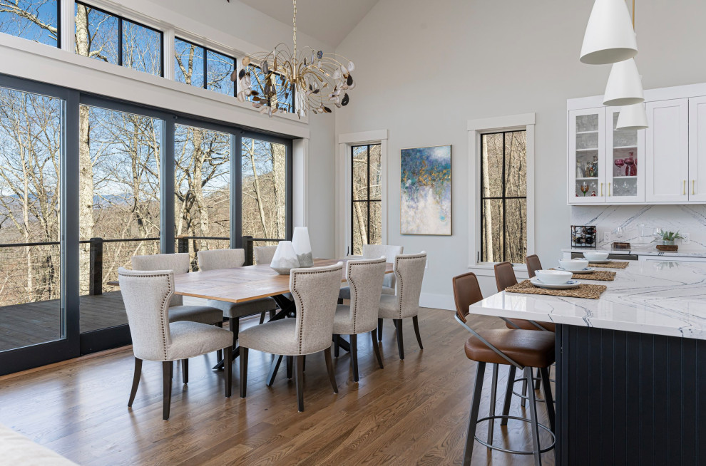 Dining room - modern dining room idea