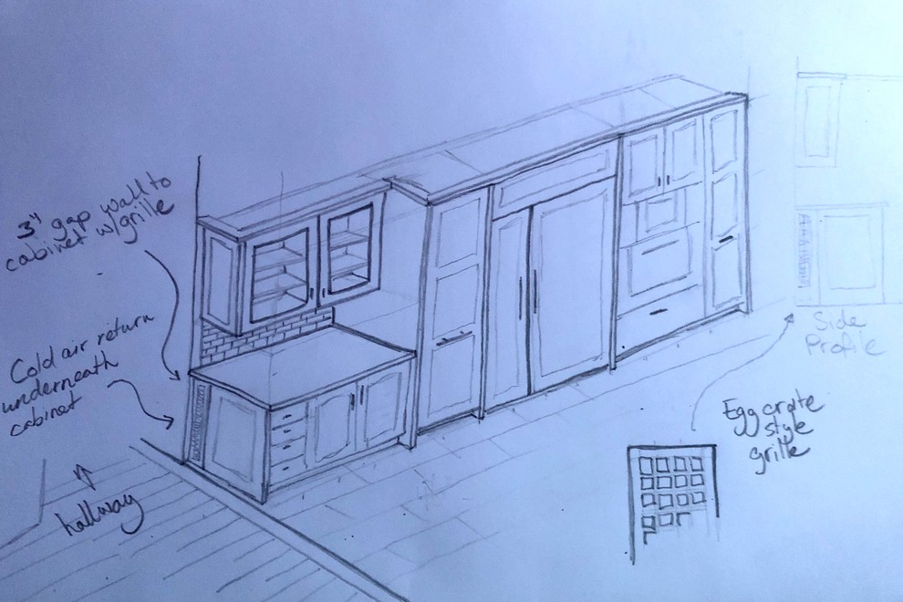 Cold Air Return behind