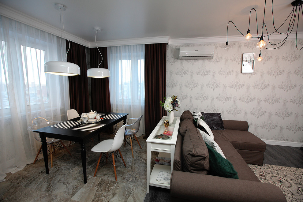 Квартира в стиле fusion