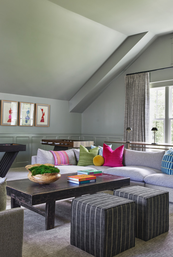 Large mountain style home design photo
