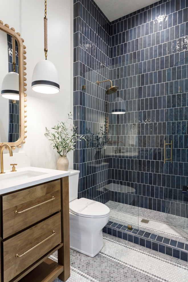 Inspiration for a transitional bathroom remodel in Boise
