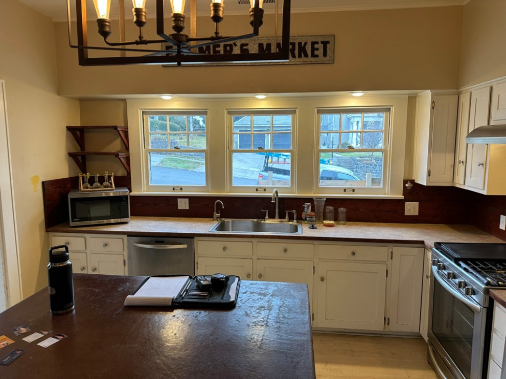 Old to new kitchen