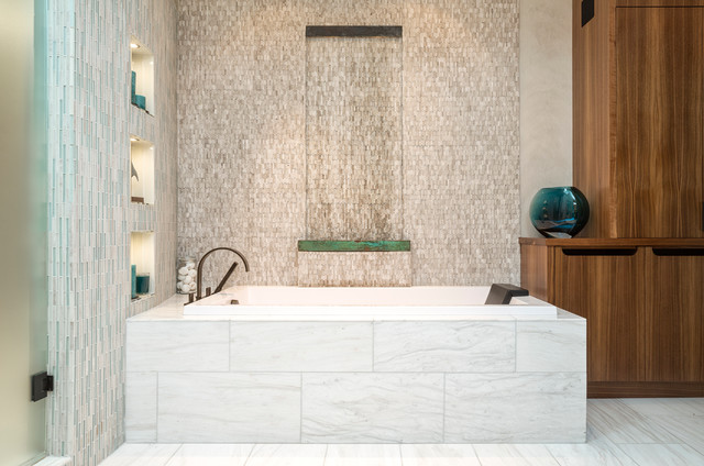 Mill Valley Master Bath contemporaneo-cuarto-de-bano