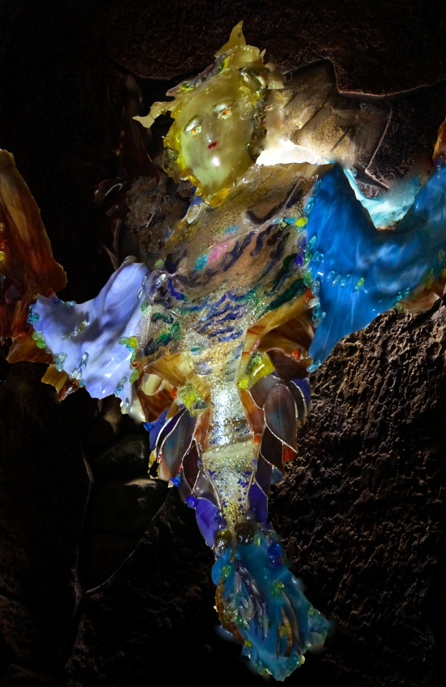 Обьемный витраж-витражные лампы в стиле тиффани.