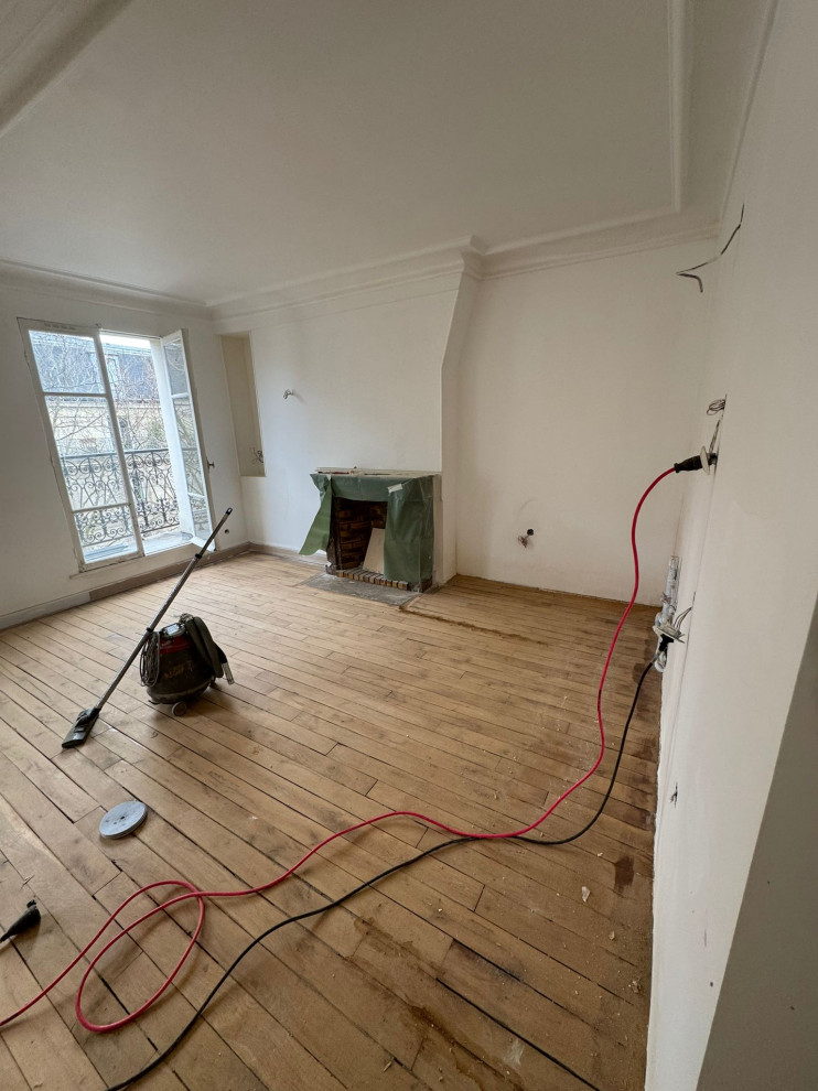 Projet Buttes Chaumont, rénovation d'un appartement de 60m2