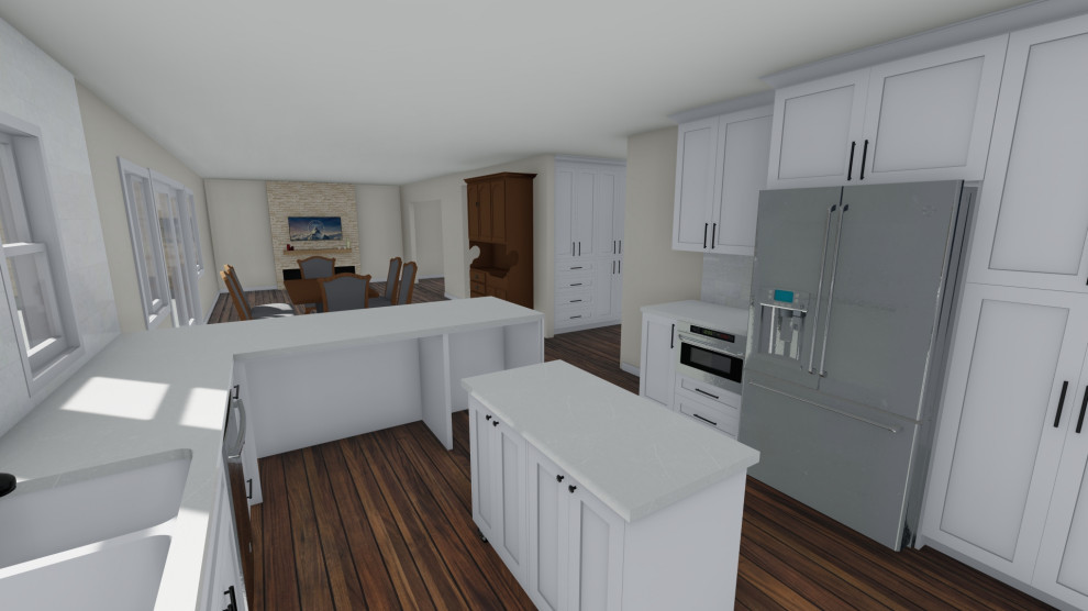 The Davis Residence Kitchen & Front Remodel