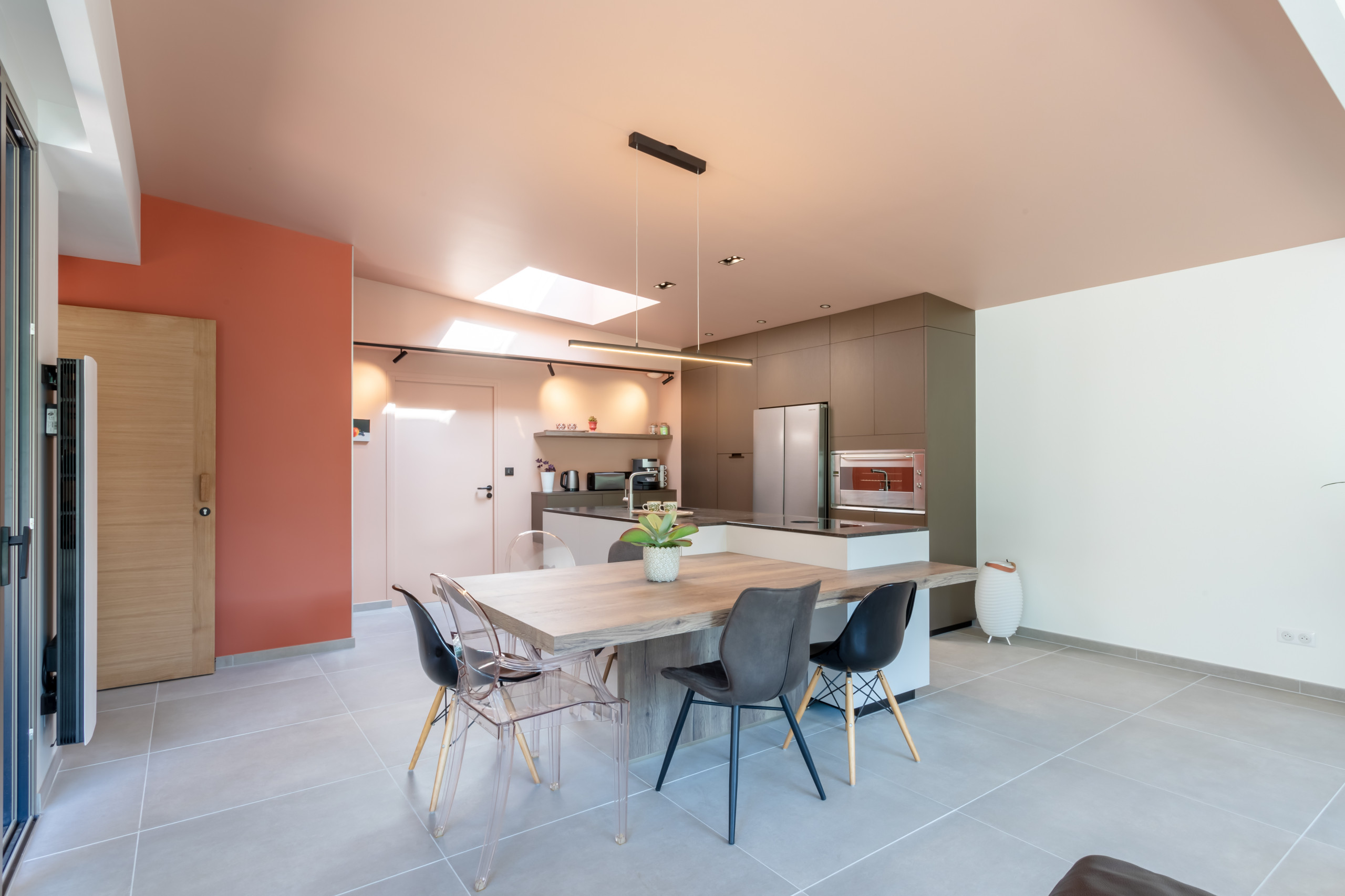 Rénovation d'une cuisine dans une maison neuve