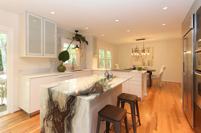 Tanbark contemporary-kitchen