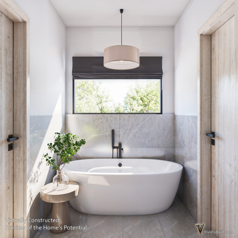 Bathroom - transitional bathroom idea in Austin