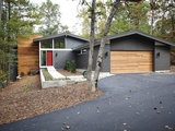 Midcentury Exterior by New Urban Home Builders