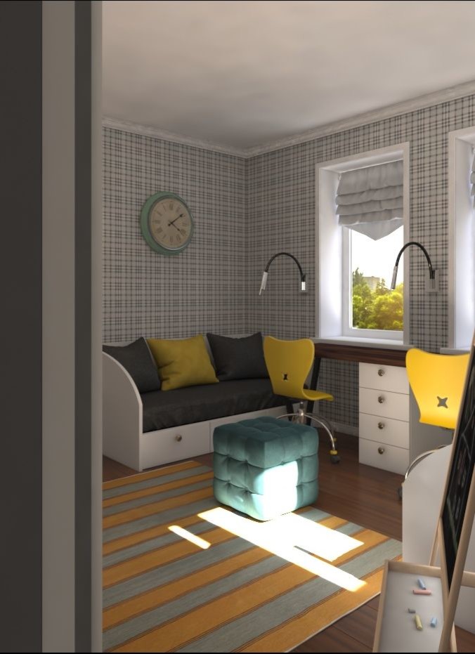 переделка детской