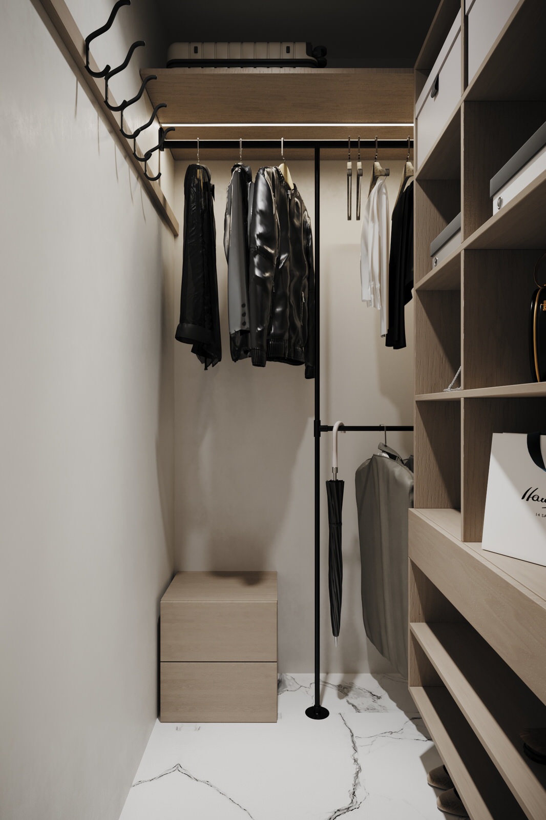 Уютная квартира в спокойных светлых оттенках