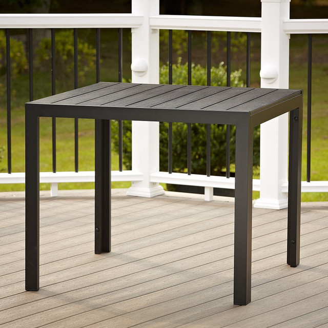 Cosco Outdoor Resin Slat Dining Table