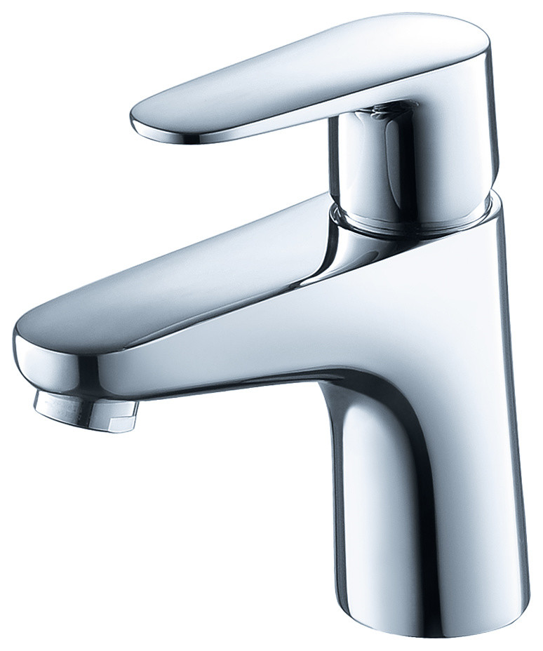 Fresca Diveria Single Hole Mount Bathroom Vanity Faucet Chrome