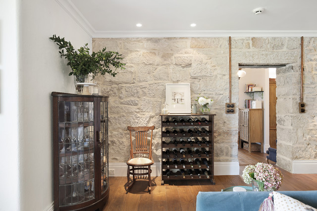 Cremorne Point traditional-living-room