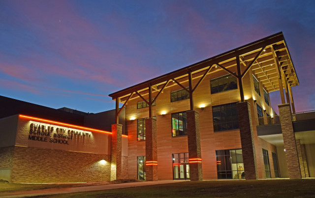 Charles City Middle School eklektisch-haeuser