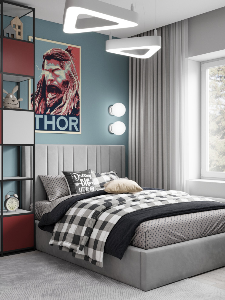 Дизайн детской комнаты для мальчика