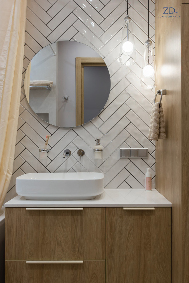 Цвет в интерьере, квартира в Куркино.