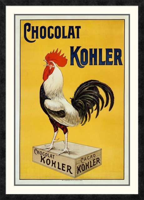 "Chocolat Kohler" Framed Digital Print, 30"x42"