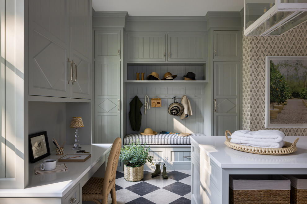 French Provincial Estate - French Country - Laundry Room - Kansas City ...