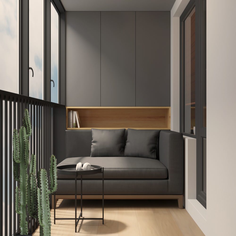 Студия в скандинавском стиле в ЖК "Я романтик"