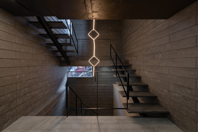ARTBOX moderno-escalera