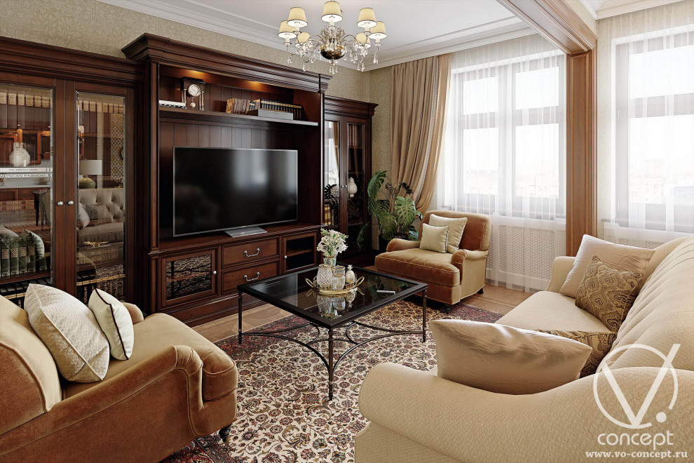 ЖК Донской олимп. Трехкомнатная квартира. 129 м.кв.