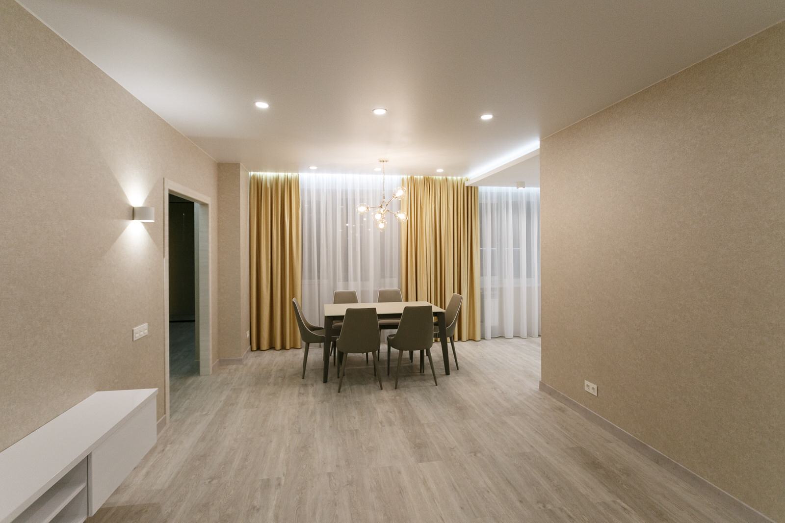 ЖК "Белые ночи", 3-ком, 100 м2. Капитальный ремонт