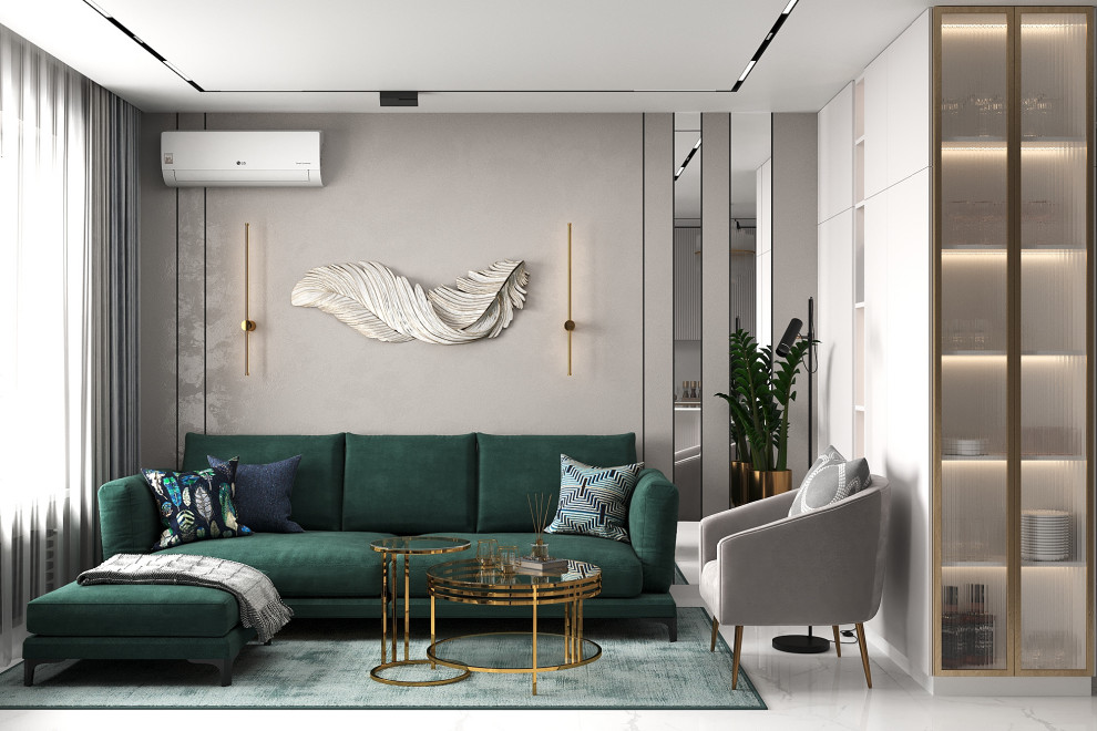 На крыльях к звездам_кухня-гостиная