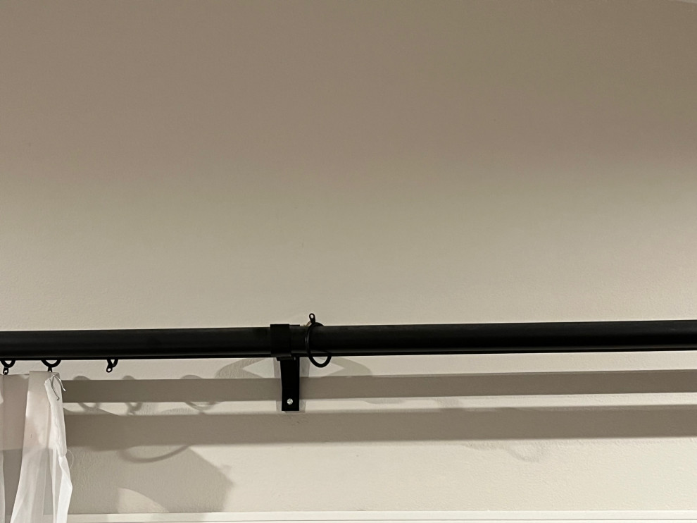 How to fix curtain rod anchor that was ripped out