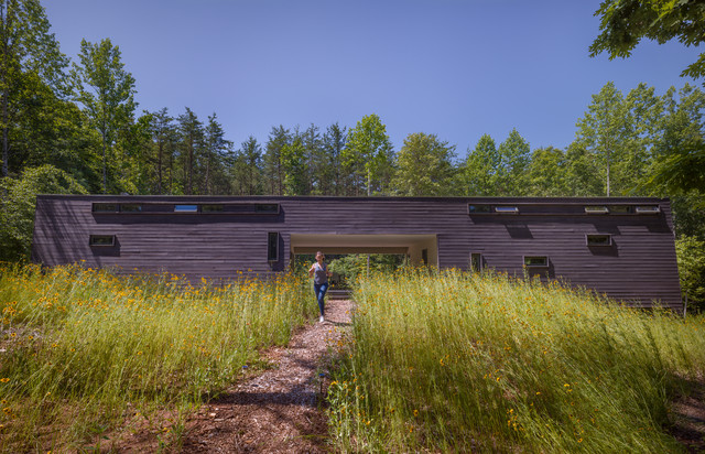 Dog Trot House Charlottesville Va Modern Exterior Richmond