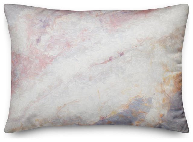 Pink Marble 14x20 Spun Poly Pillow