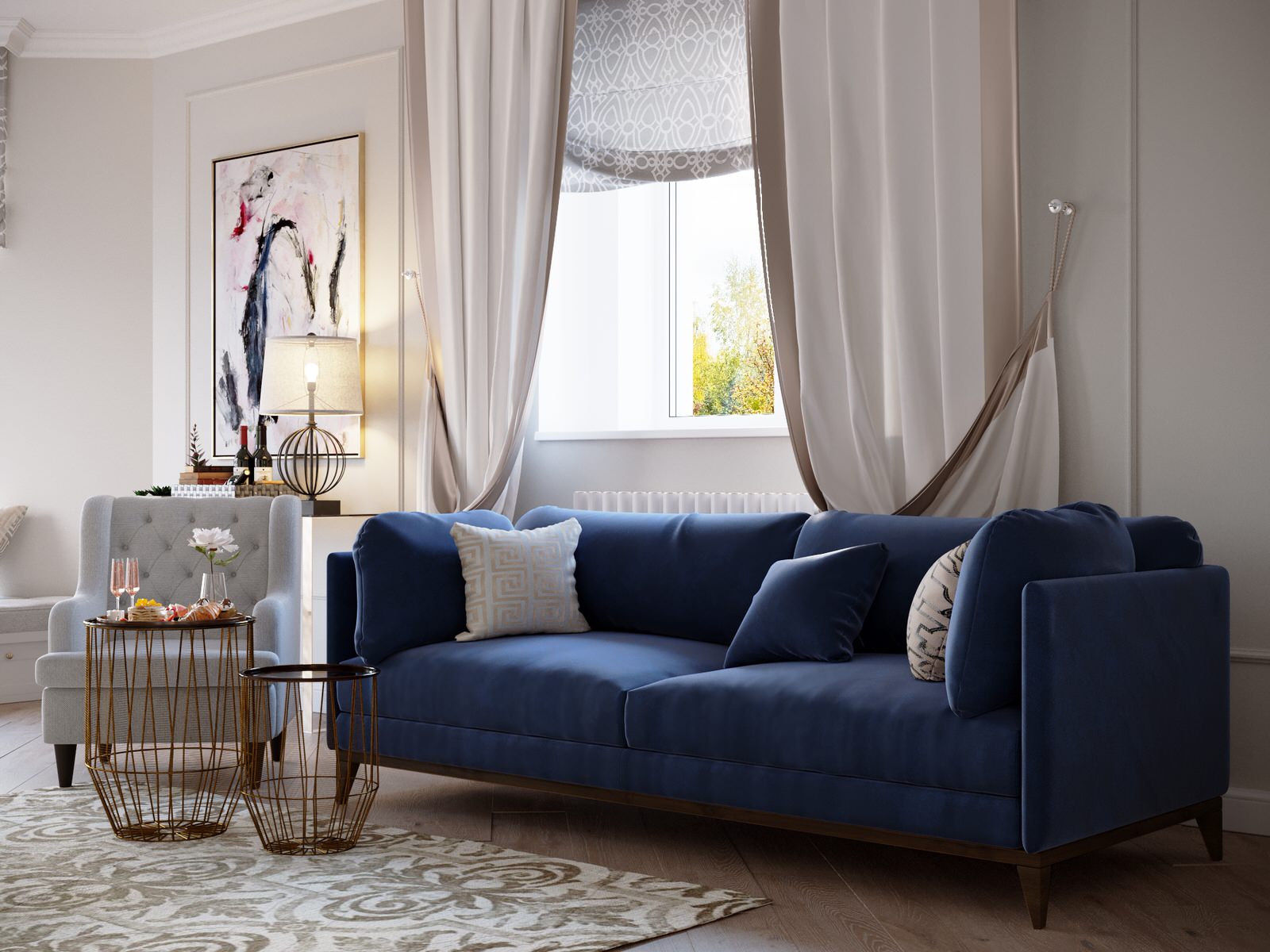 Лаконичный дизайн для загородного дома в Одинцово