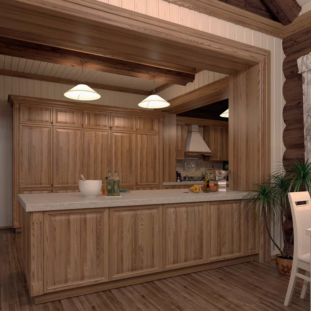 проект дома, ручная рубка.