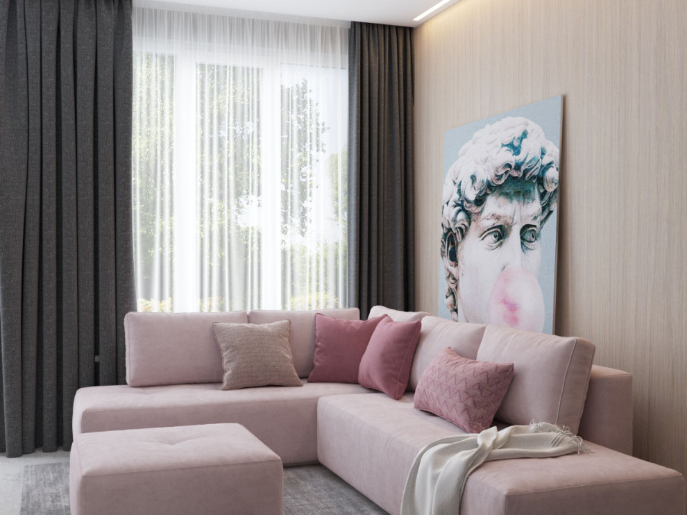 Аскетичный каркасный дом