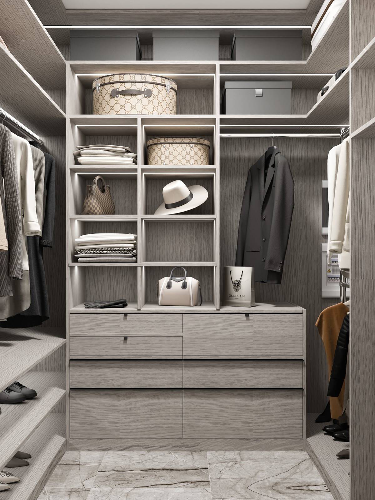 Дизайн гардеробной