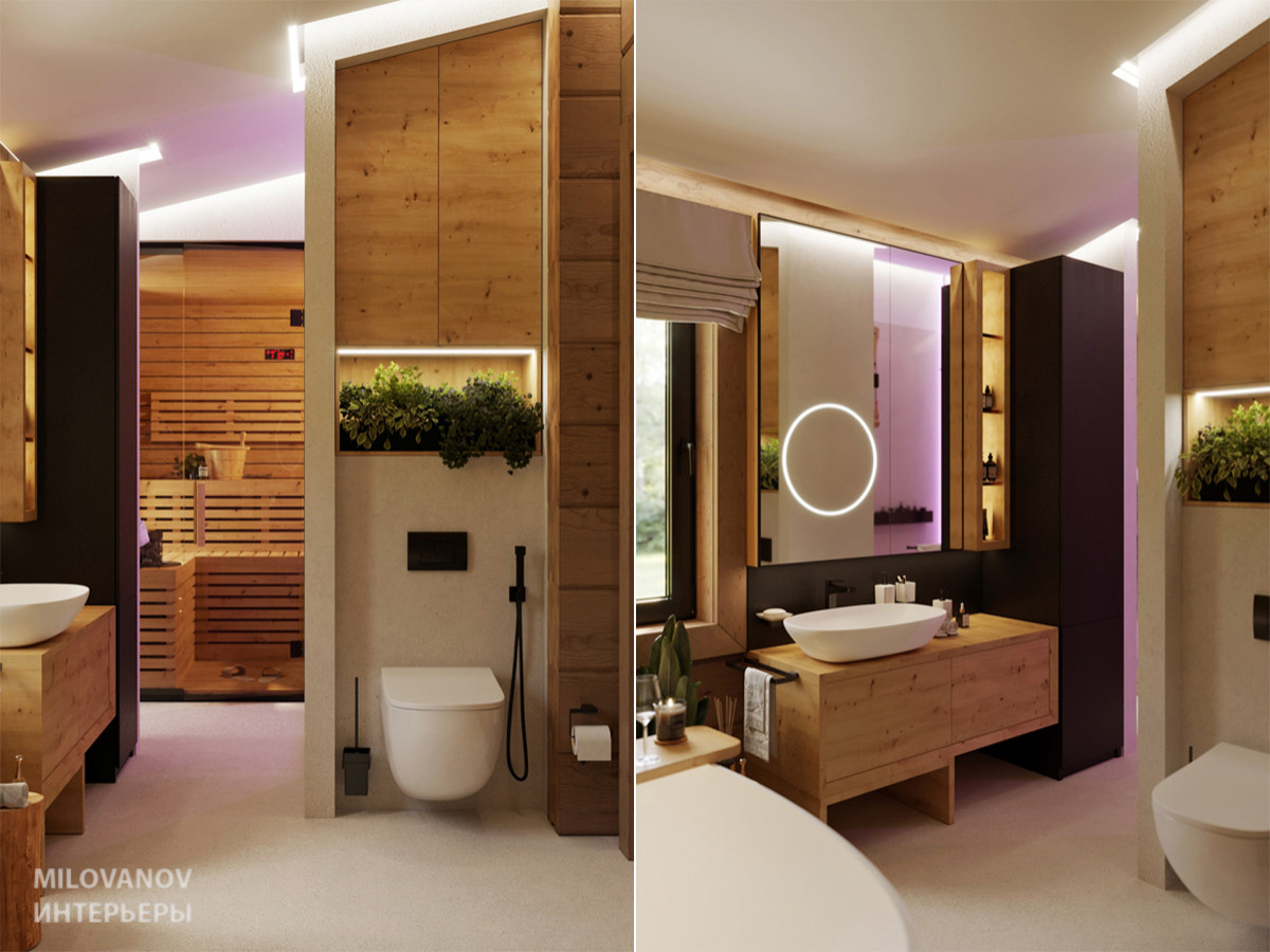 ДОМ ИЗ КЛЕЕНОГО БРУСА