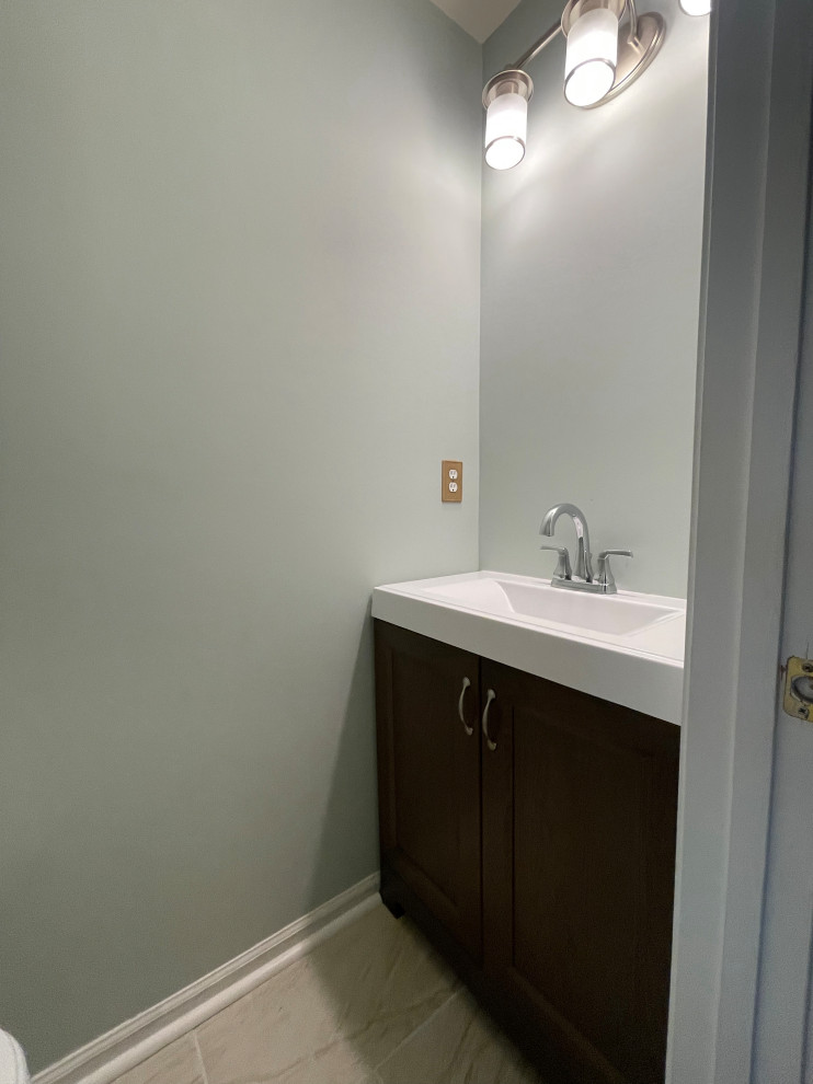 Powder Room and Laundry Door