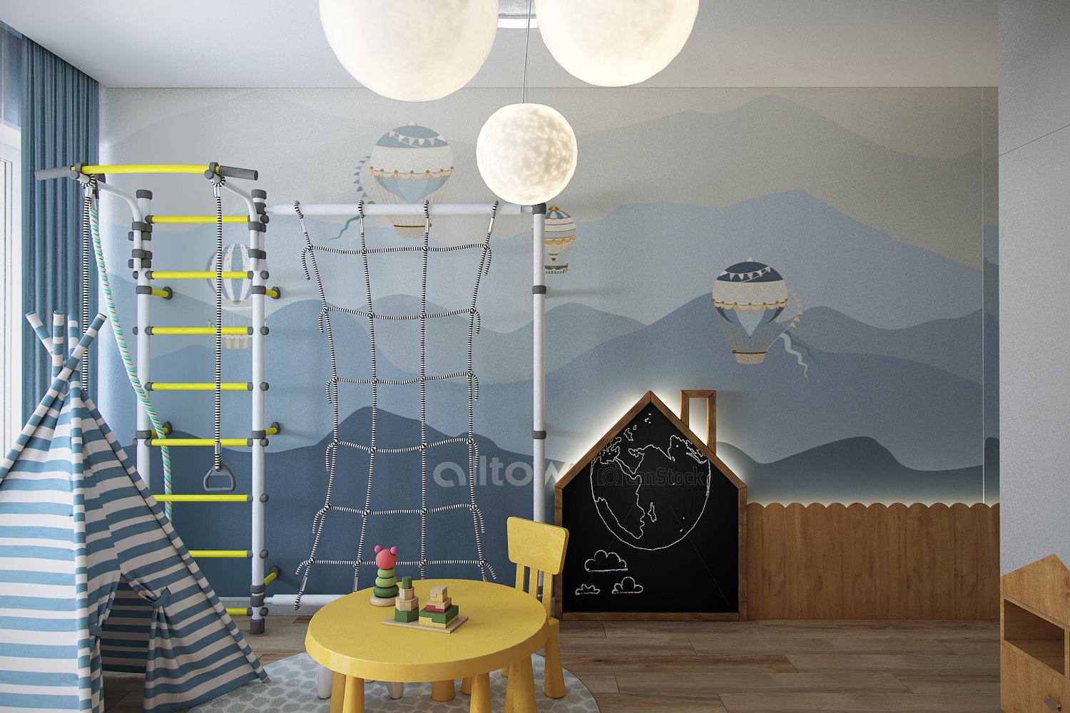 Дизайн-проект квартиры 115 м.кв. Clever Park