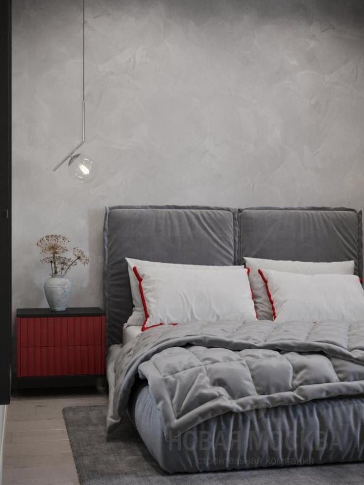 Дизайн-проект 2-комнатной квартиры 55 кв.м. в ЖК «Новая звезда»